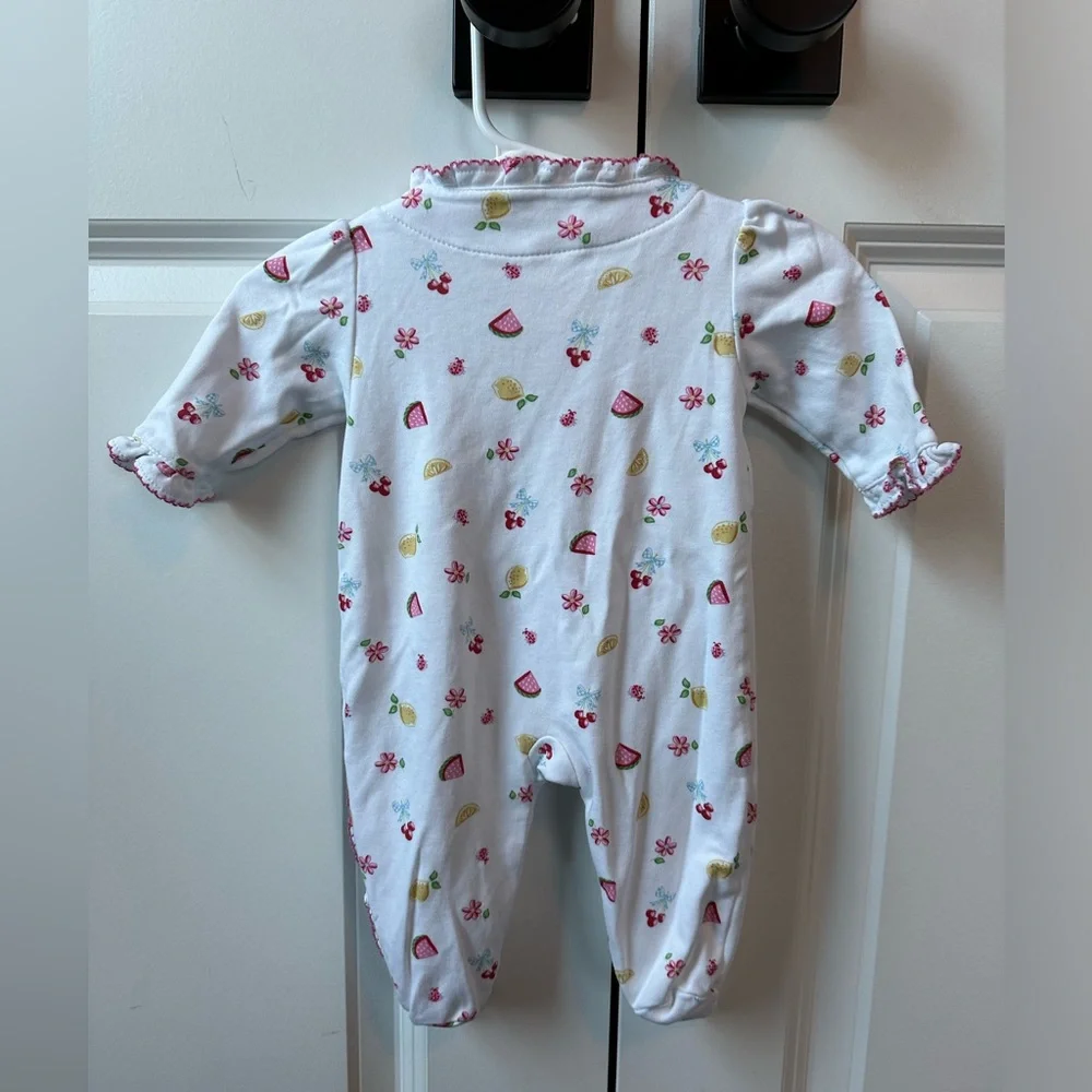 Kissy Kissy Tropical Dreams Ruffle Footie (Size Newborn)